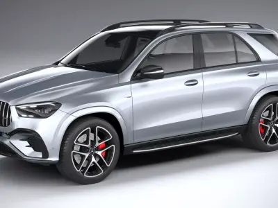 Mercedes-Benz GLE 53 AMG 2024 3D model