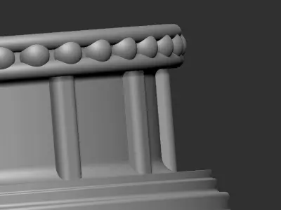 Decorative Base Stand for statues and figurines 3D print model
