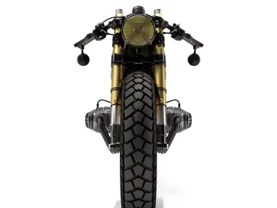 Cafe Racer R80 Motorcycle 3D model