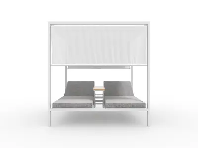 Poolside Cabana 13 3D model