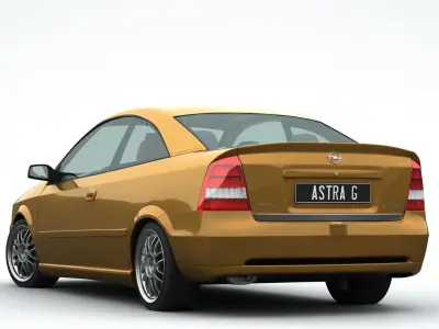 Astra G Coupe Bertone 3D model