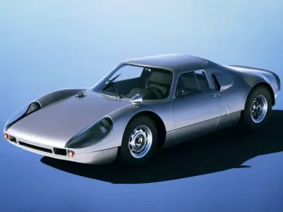 Porsche 904 Carrera GTS 1964 Low-poly 3D model