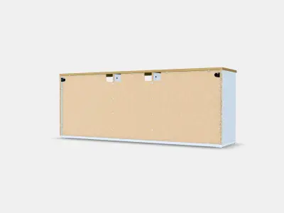 SKRUVBY TV bench 1 3D model