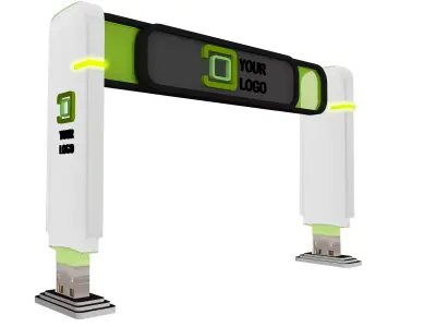  Fair Gate exhibition Event a442a 3D model