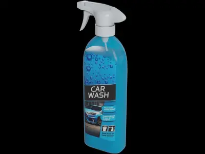 Car cleaning Car Wash Soap Low-poly 3D model