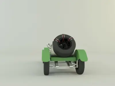 Hudson model car 3D model