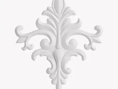 Moulding ornate design 3D model