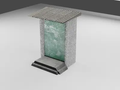 City pack Low-poly 3D model