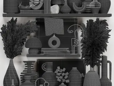 DECOR SET 10 3D model