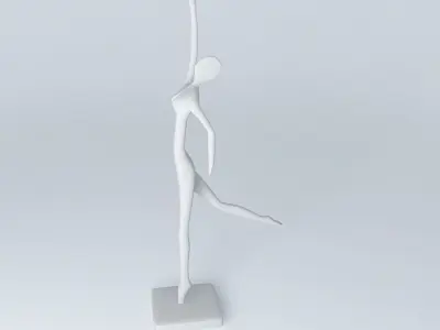 Statue sculpture of woman Free 3D model