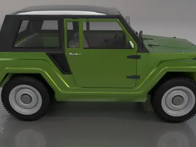 Gurgel X12 3D model