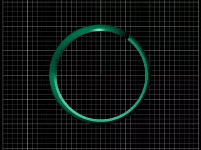 Minimal Abstract Ring 15 3D print model
