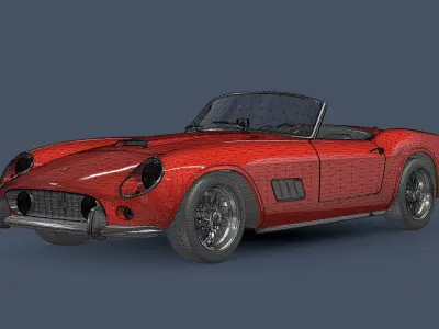 Ferrari 250 GT California Spyder - 1960-1963 3D model