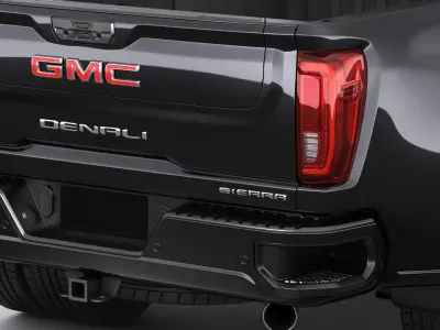 Sierra 3500HD Denali  2020 3D model