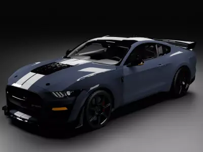 mustang  3D model