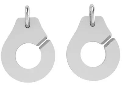 Shackles Earring 4466 3D print model