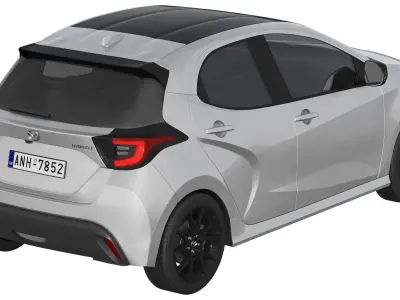 Mazda 2 Hybrid 2024 3D model