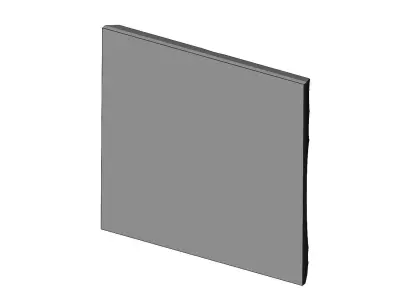 Abstract wave pattern relief 3d wall panel N03 3D print model