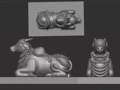 Nandi ji  3D print model