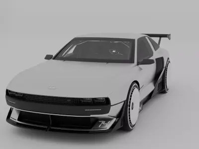 Hyundai N Vision 74 3D model by Flostudio