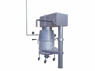 Mixer Machine Low-poly 3D model