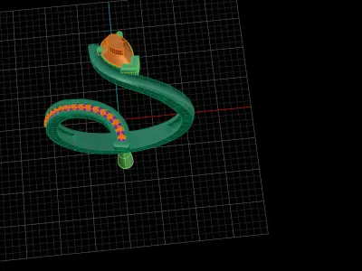 Code 1076 Free 3D print model