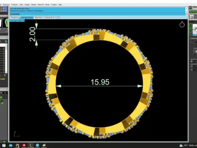 Luxury Openwork Pave Eternity Ring Jewelry Model 4544 3D print model