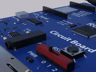 Robot Toy Car 3D model