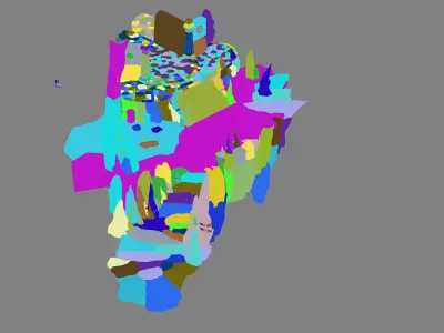 gAME Wheel of Fortune - Underworld 01 3D model