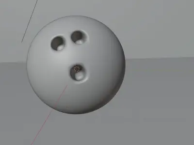 Bowling ball Evolution 3D model