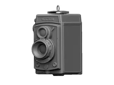 photo camera pendant zenith 3D print model