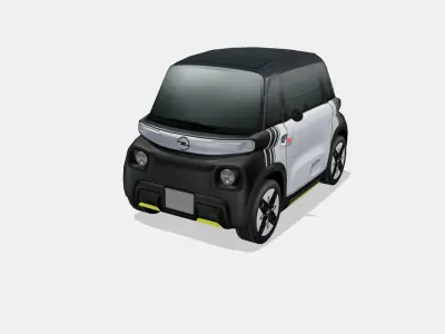 Opel Rocks-e 2022 Low-poly 3D model