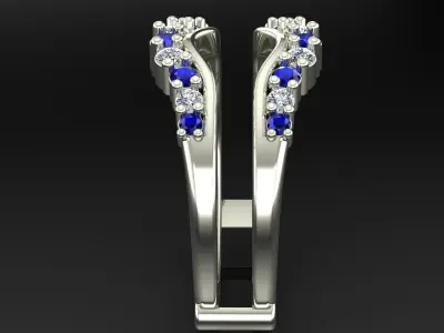 Band Ring 3D print model