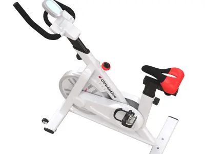 Exercise bike 3D model purchase
