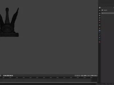 Classical Swan Sculpture 3D print model