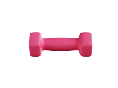 1 Kg Dumbbell 3D model