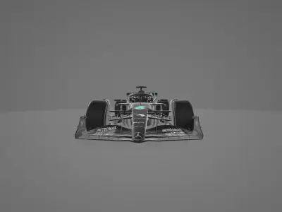 Mercedes AMG Petronas W14 3D model
