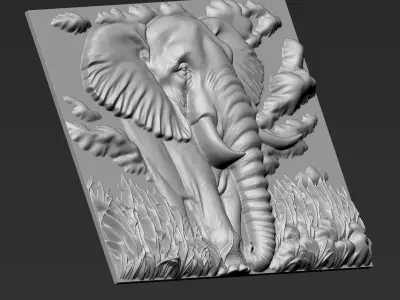 Elephant A29 3D print model