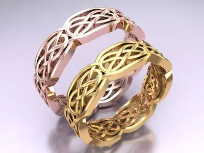 Wedding Rings - N112935 3D print model