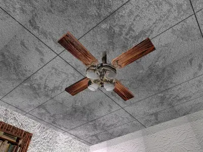 Room Design Low-poly 3D model