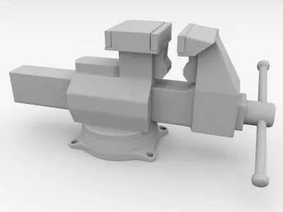 Vise v1 3D model