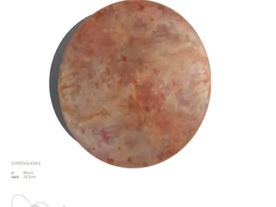 De Castelli Mida Bookshelf Low-poly 3D model