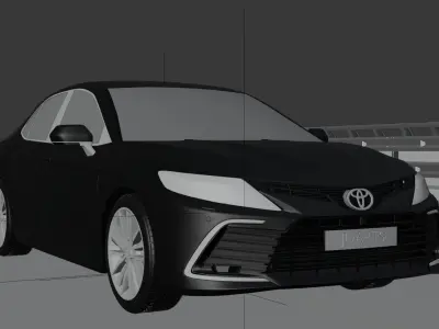 Toyota Camry Urban Driving 3D model