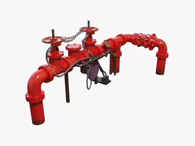 Pipe System 3D model