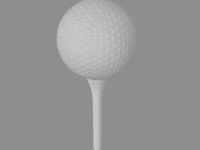 Golf Ball 3D model