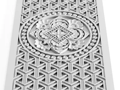Ornament of the east-01 3D model