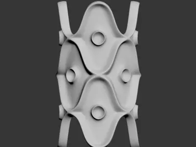 Eyed Plant Pot 3D print model