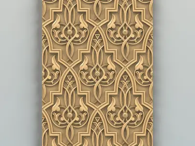Wall panel 020 3D model