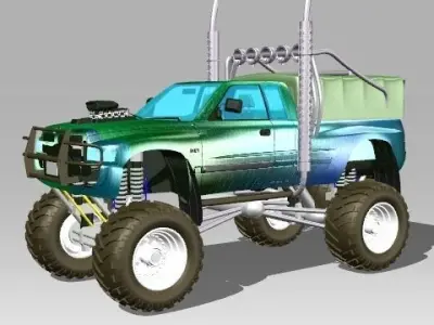 Dodge  Bigfoot 3D model