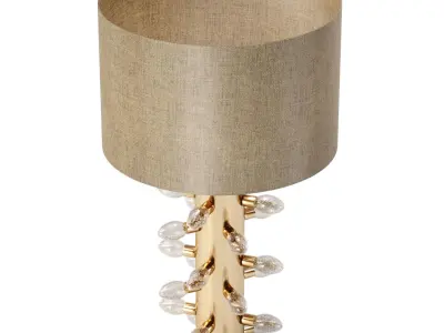 Pair of table Lamp by LA Studio  3D model